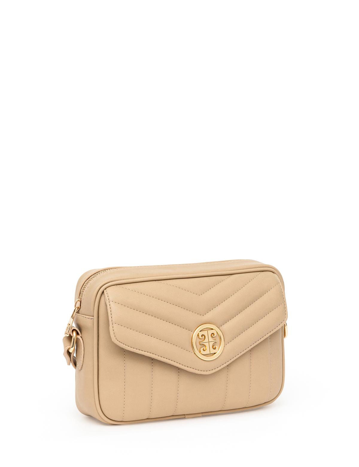 Bej Çapraz Çanta - 50284139003