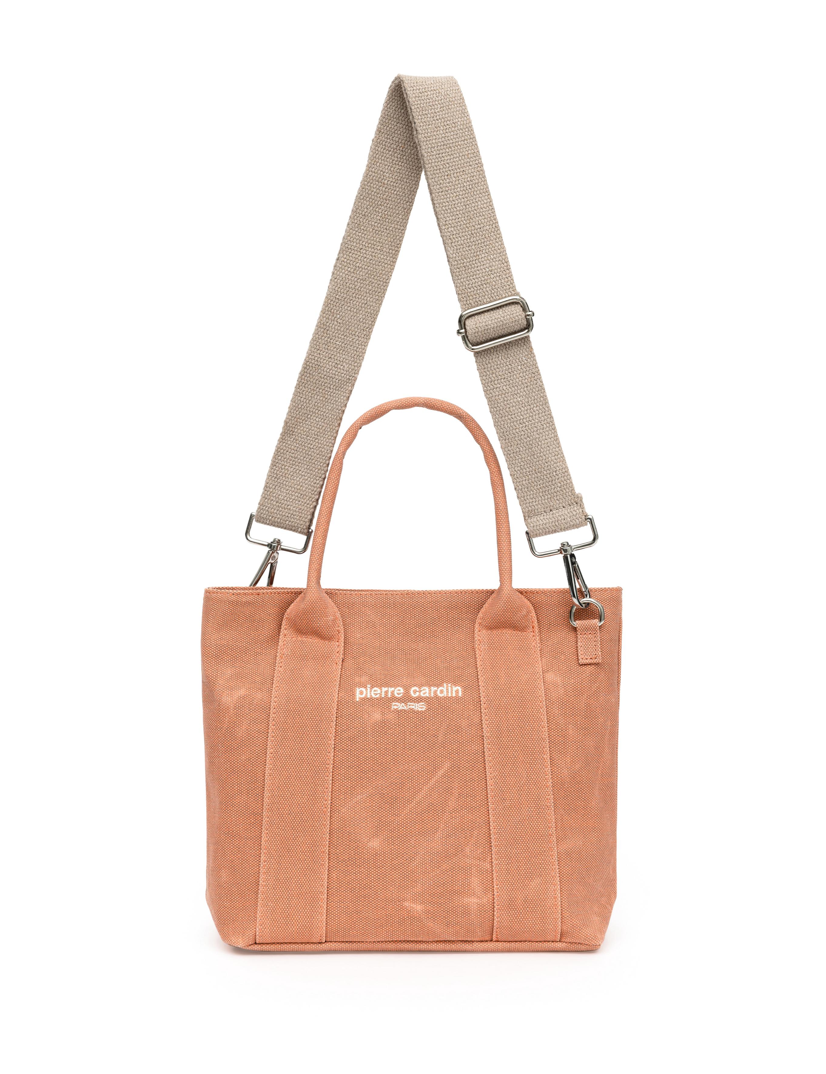 Mercan Kanvas Omuz Çantası