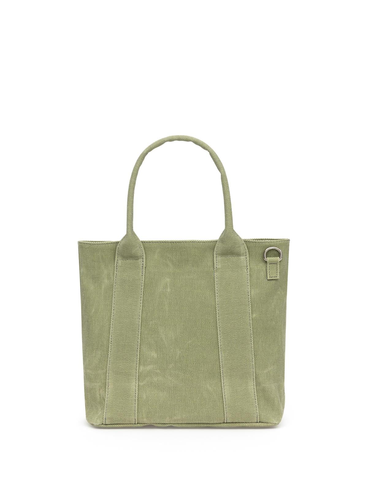 Yeşil Kanvas Omuz Çantası - 50288796002