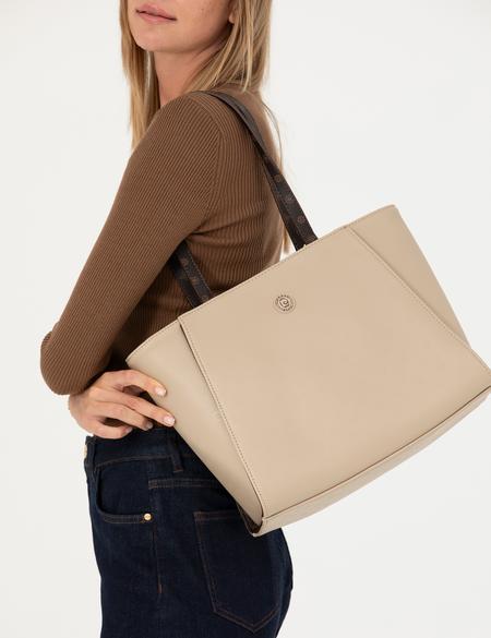 Bej Omuz Çantası - 50290104003