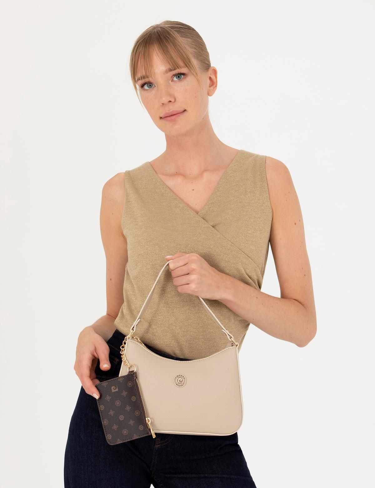Bej Kol Çantası