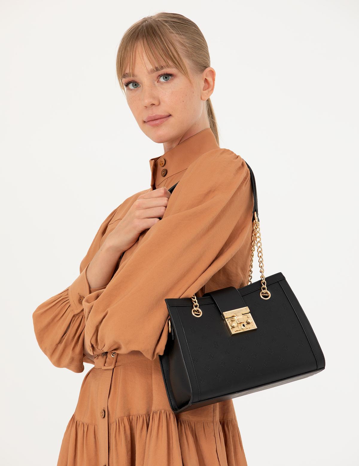 Siyah Omuz Çantası