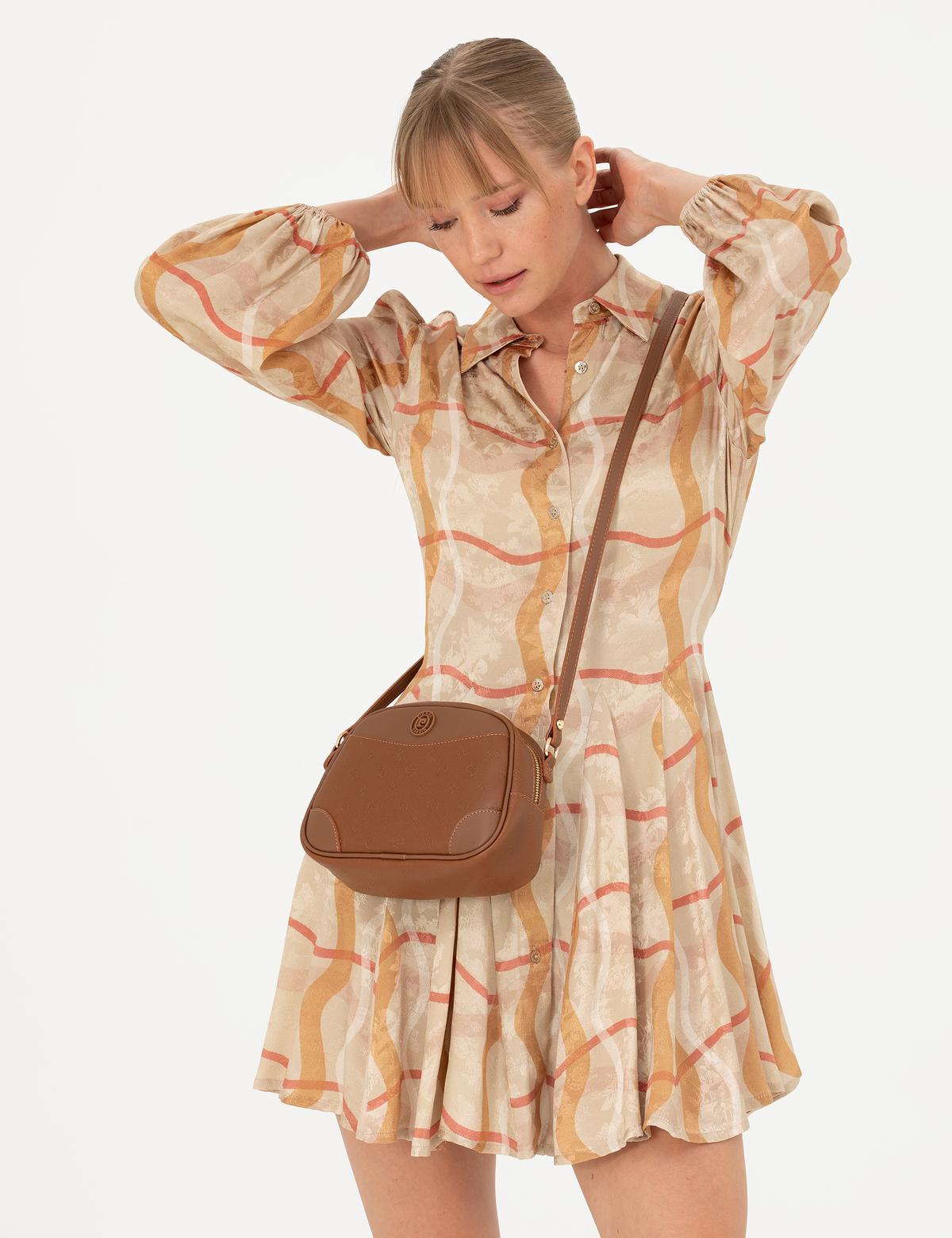 Kahverengi Çapraz Çanta