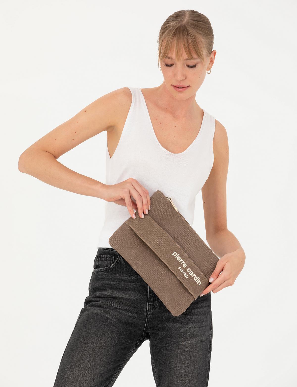 Kahverengi Kanvas Çanta