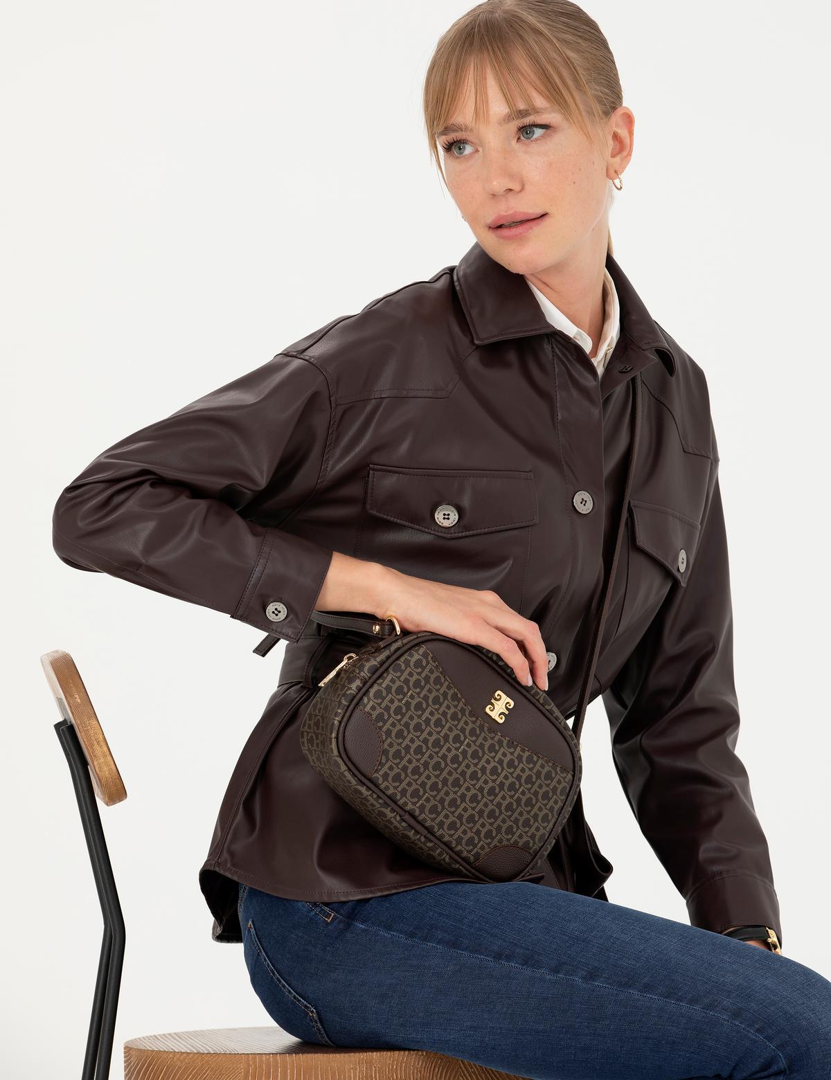 Kahverengi Çapraz Çanta