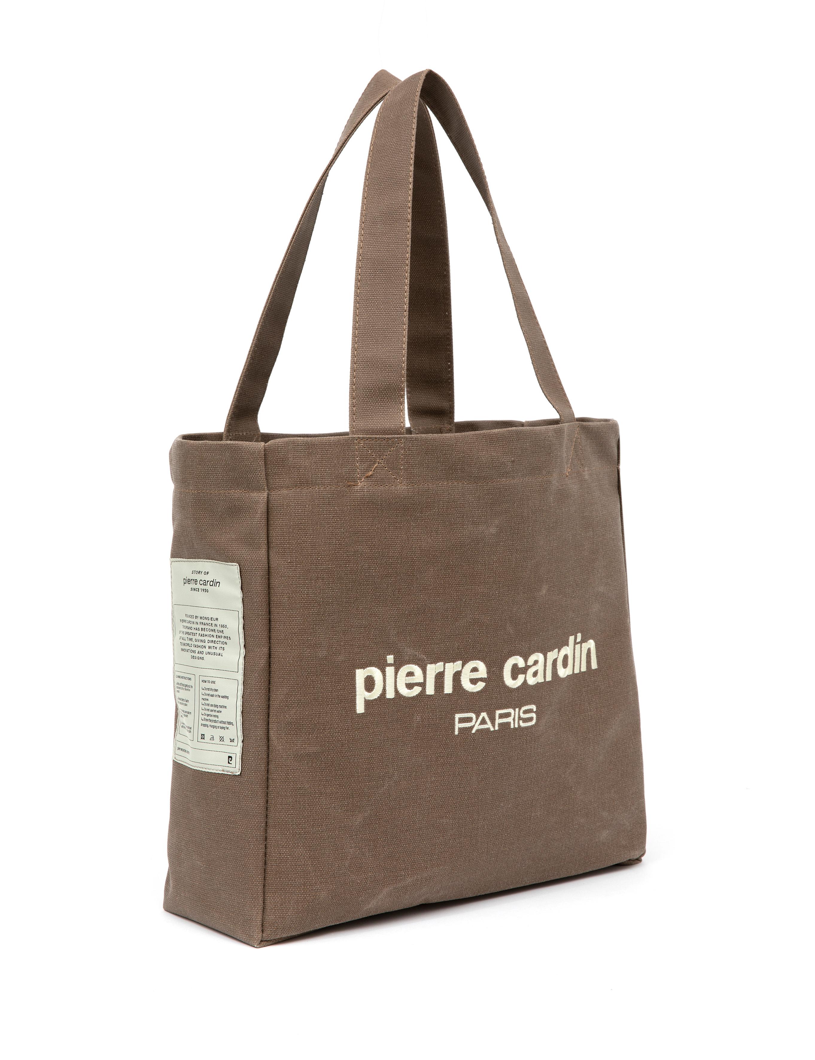 Kahverengi Kanvas Omuz Çantası