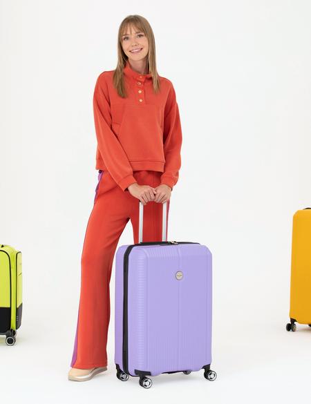 Lila Orta Boy Valiz - 50288776003