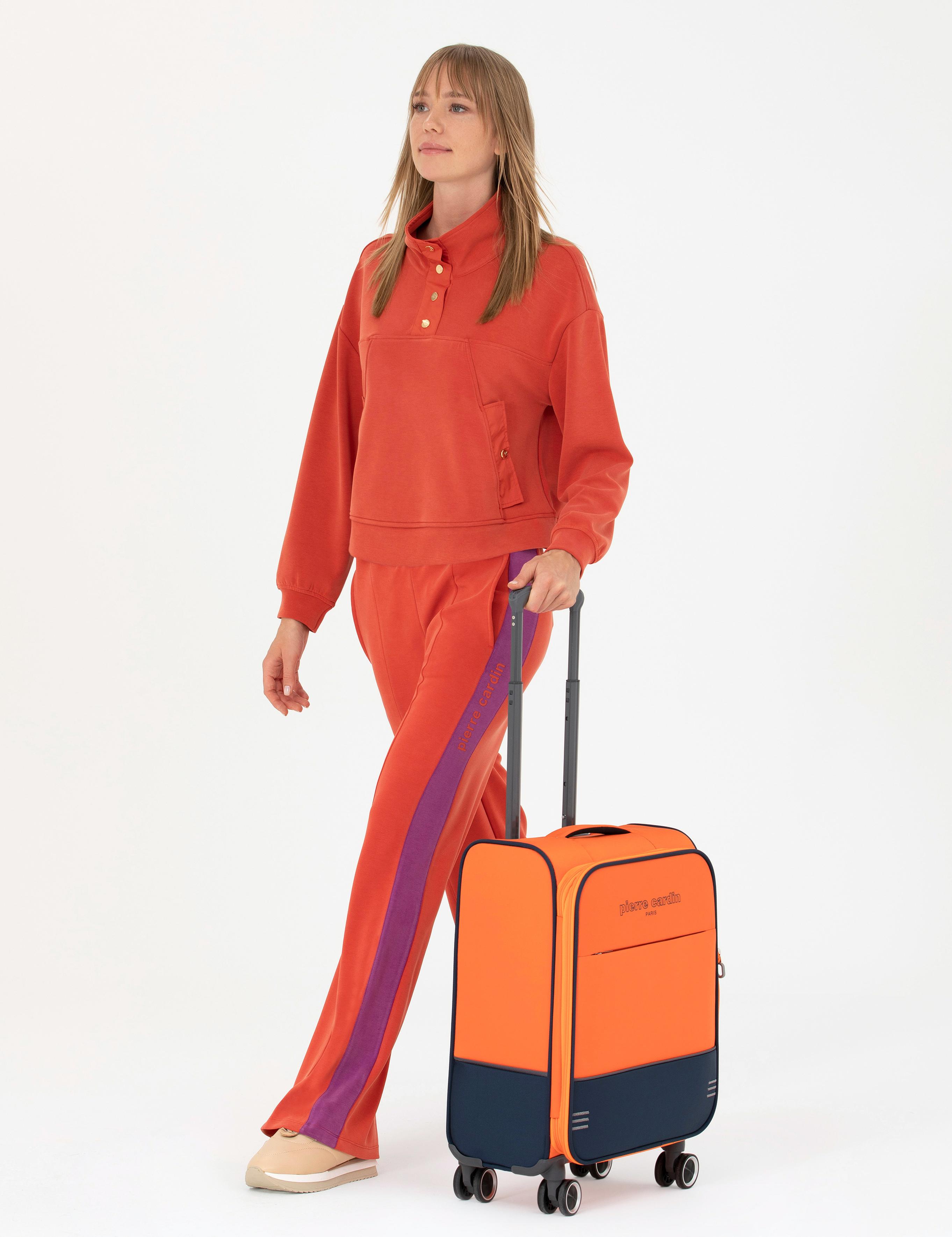 Turuncu Kabin Boy Valiz