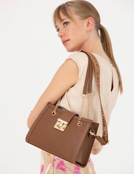 Kahverengi Omuz Çantası - 50290172006