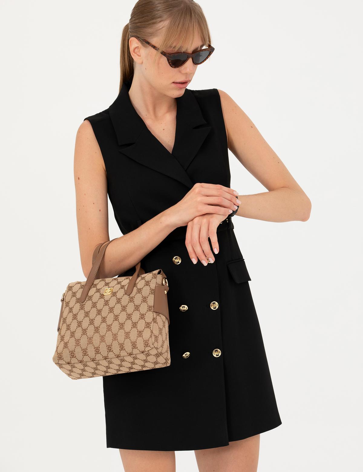 Kahverengi Omuz Çantası