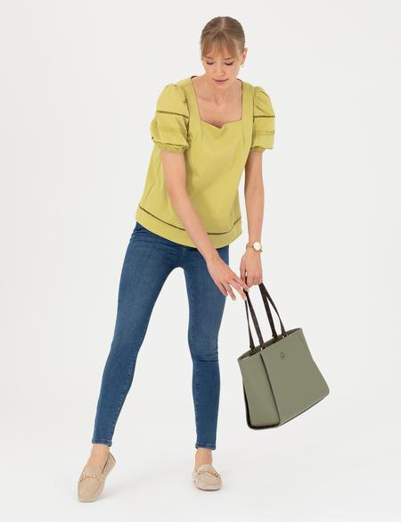 Yeşil Omuz Çantası - 50290104005
