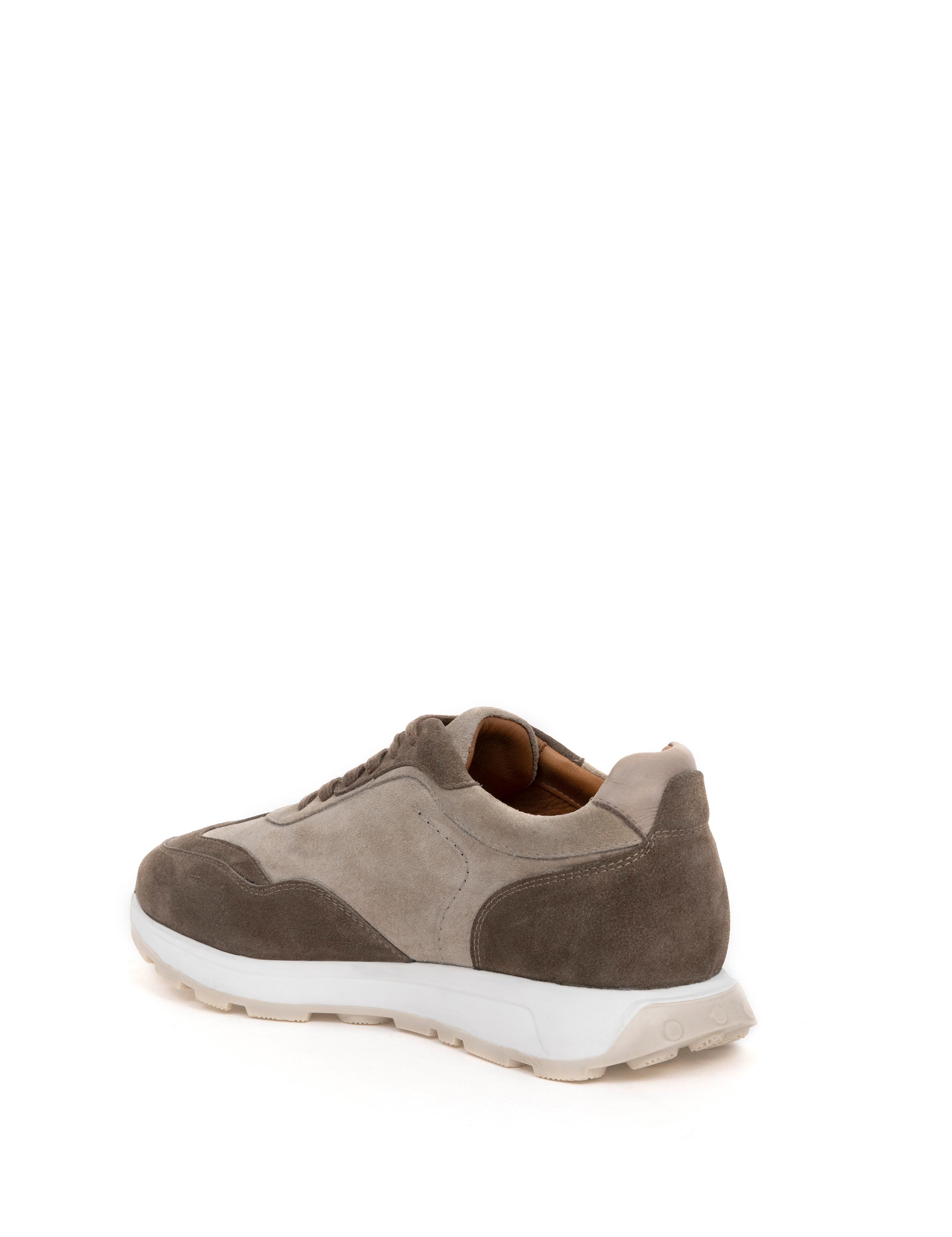 Bej %100 Deri Sneaker