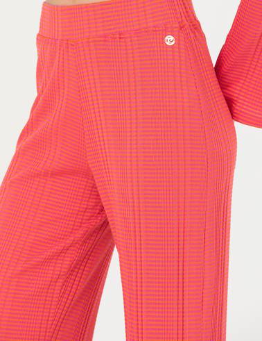 Fuşya Loose Fit Eşofman Altı