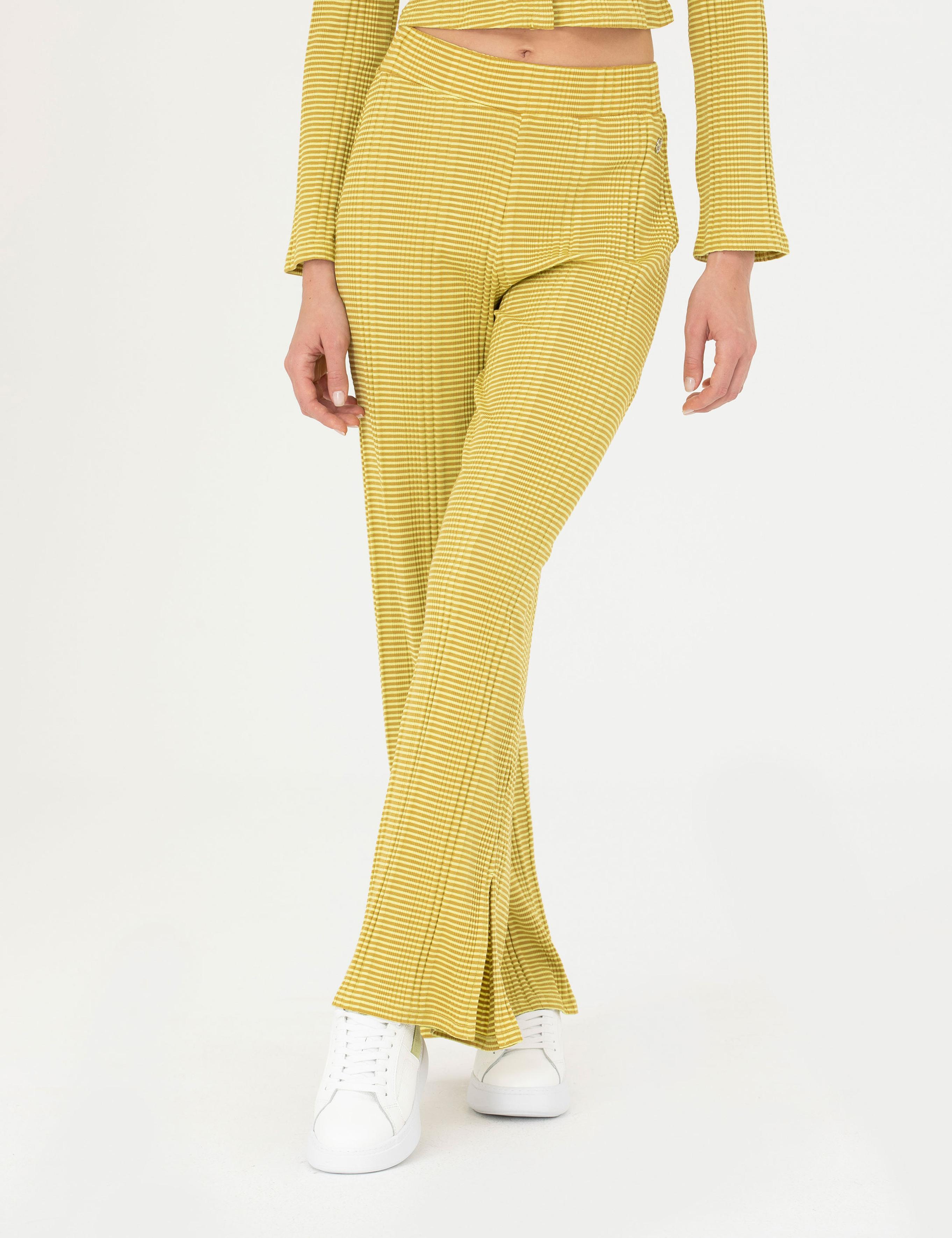 Yeşil Loose Fit Eşofman Altı