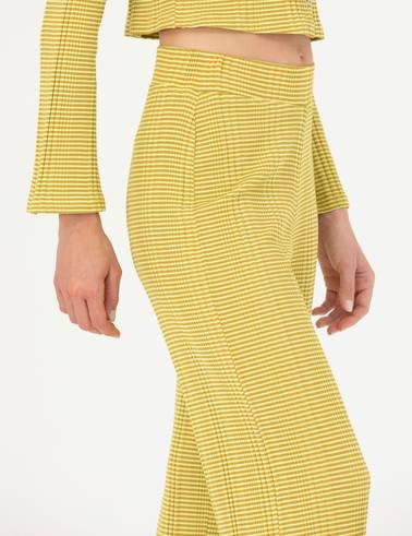 Yeşil Loose Fit Eşofman Altı