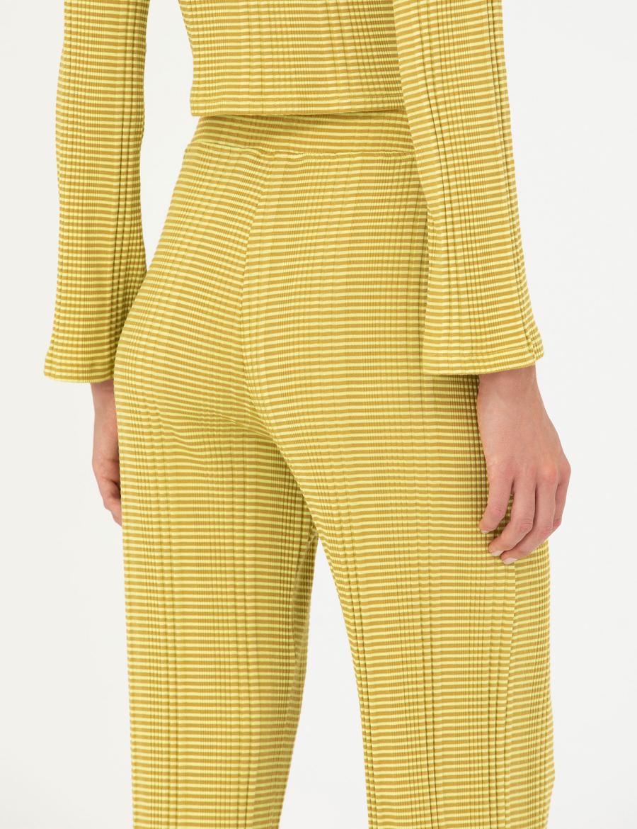 Yeşil Loose Fit Eşofman Altı
