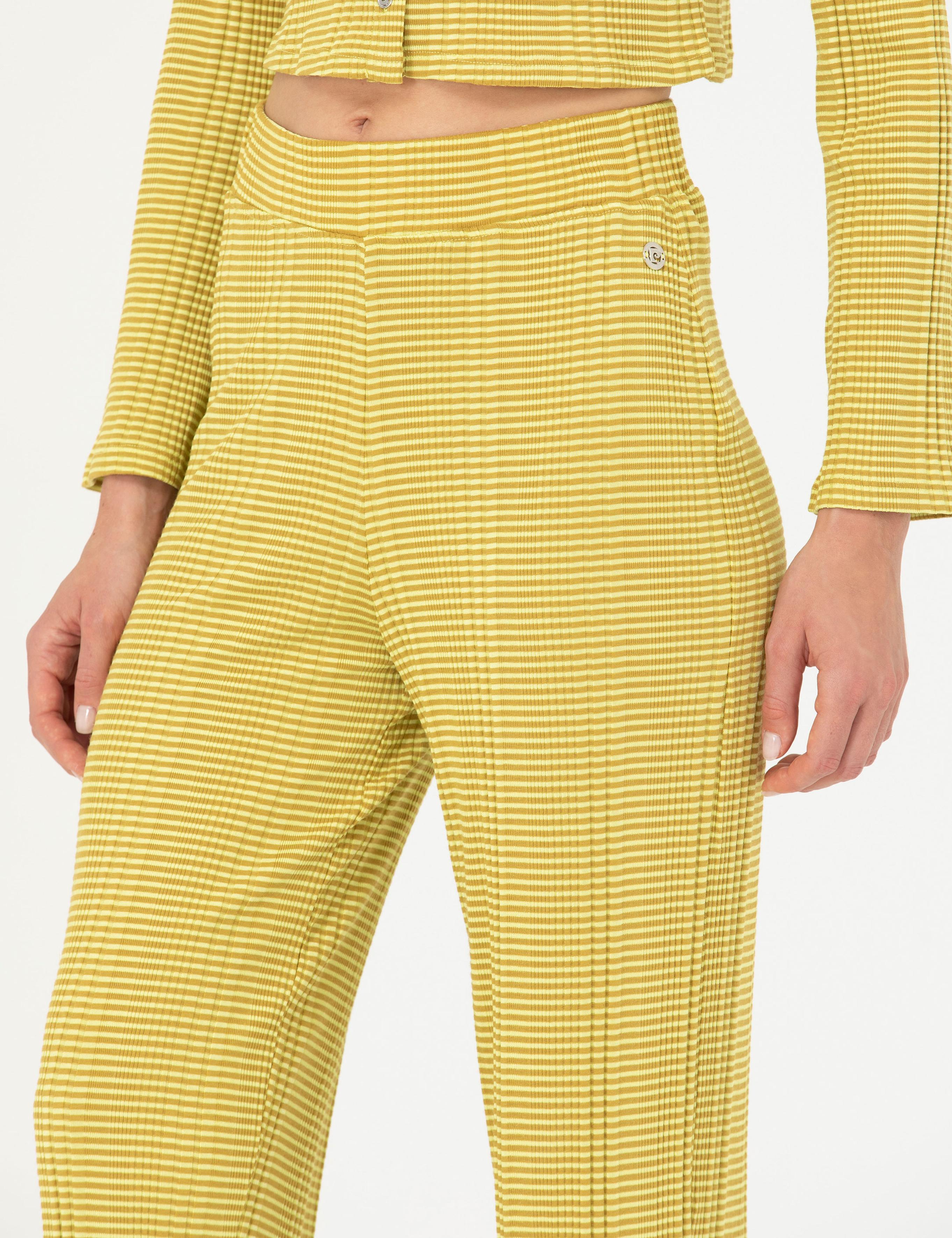 Yeşil Loose Fit Eşofman Altı