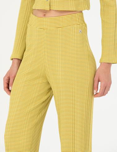 Yeşil Loose Fit Eşofman Altı
