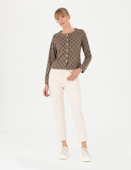 Camel Örme Hırka - 50273636013