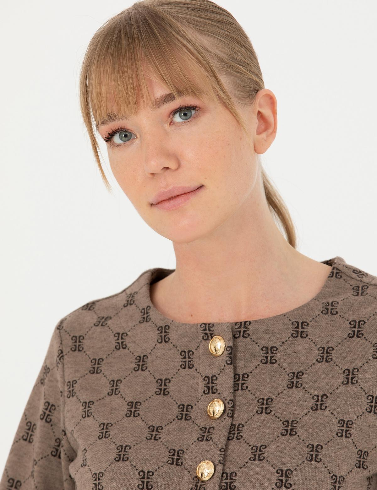 Camel Örme Hırka - 50273636013