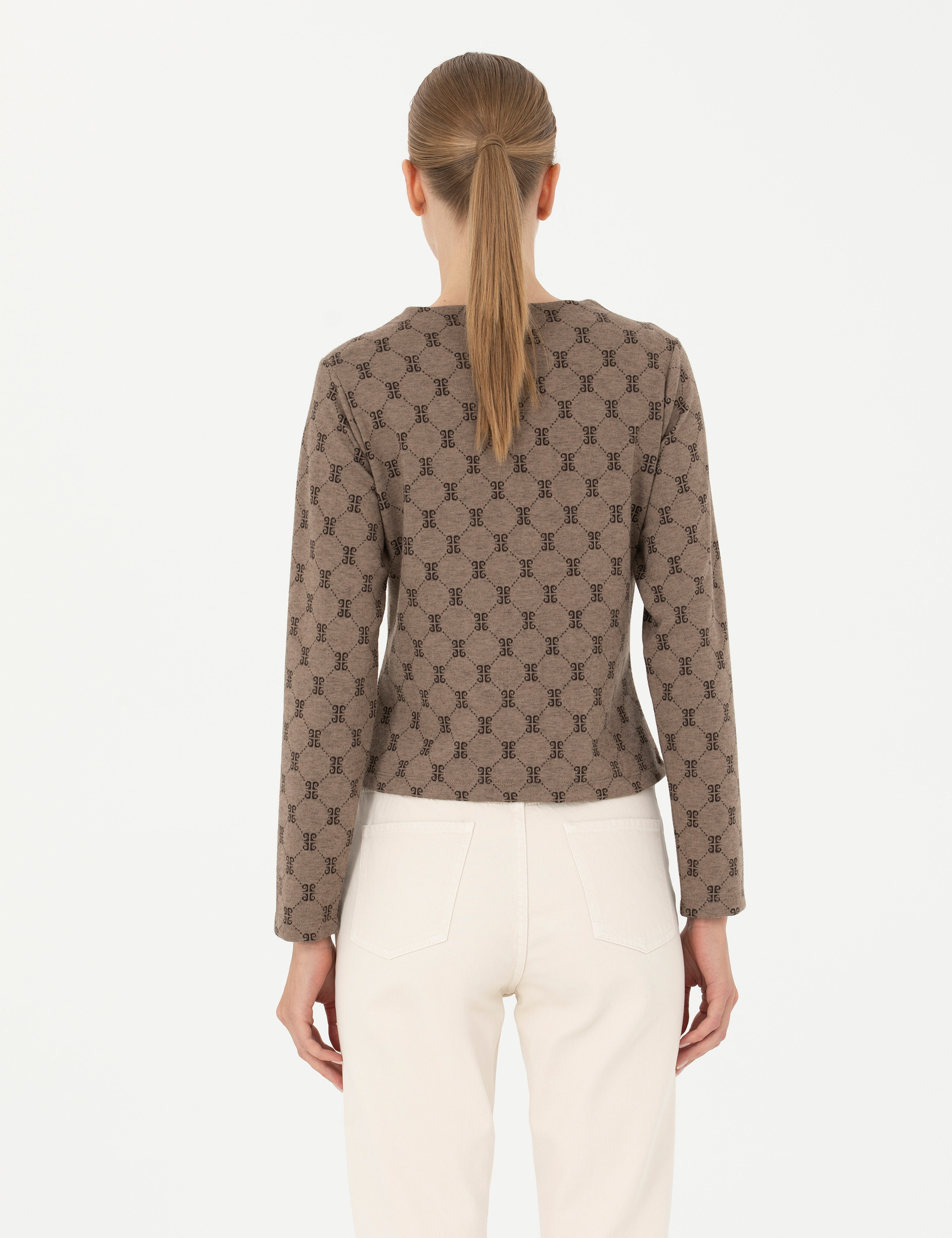 Camel Örme Hırka - Image 5