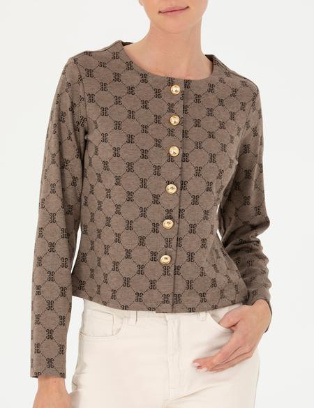 Camel Örme Hırka - 50273636013