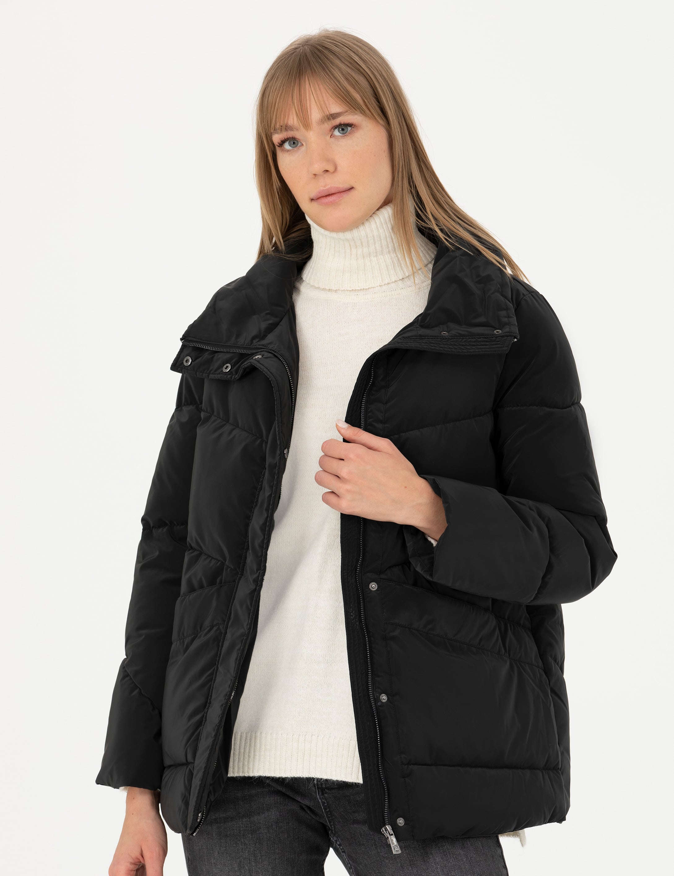 Pierre Cardin Siyah Mont görsel 3