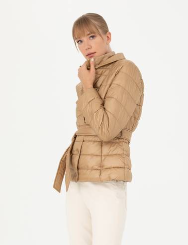 Bej Slim Fit Mont