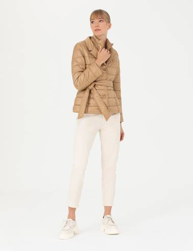 Bej Slim Fit Mont