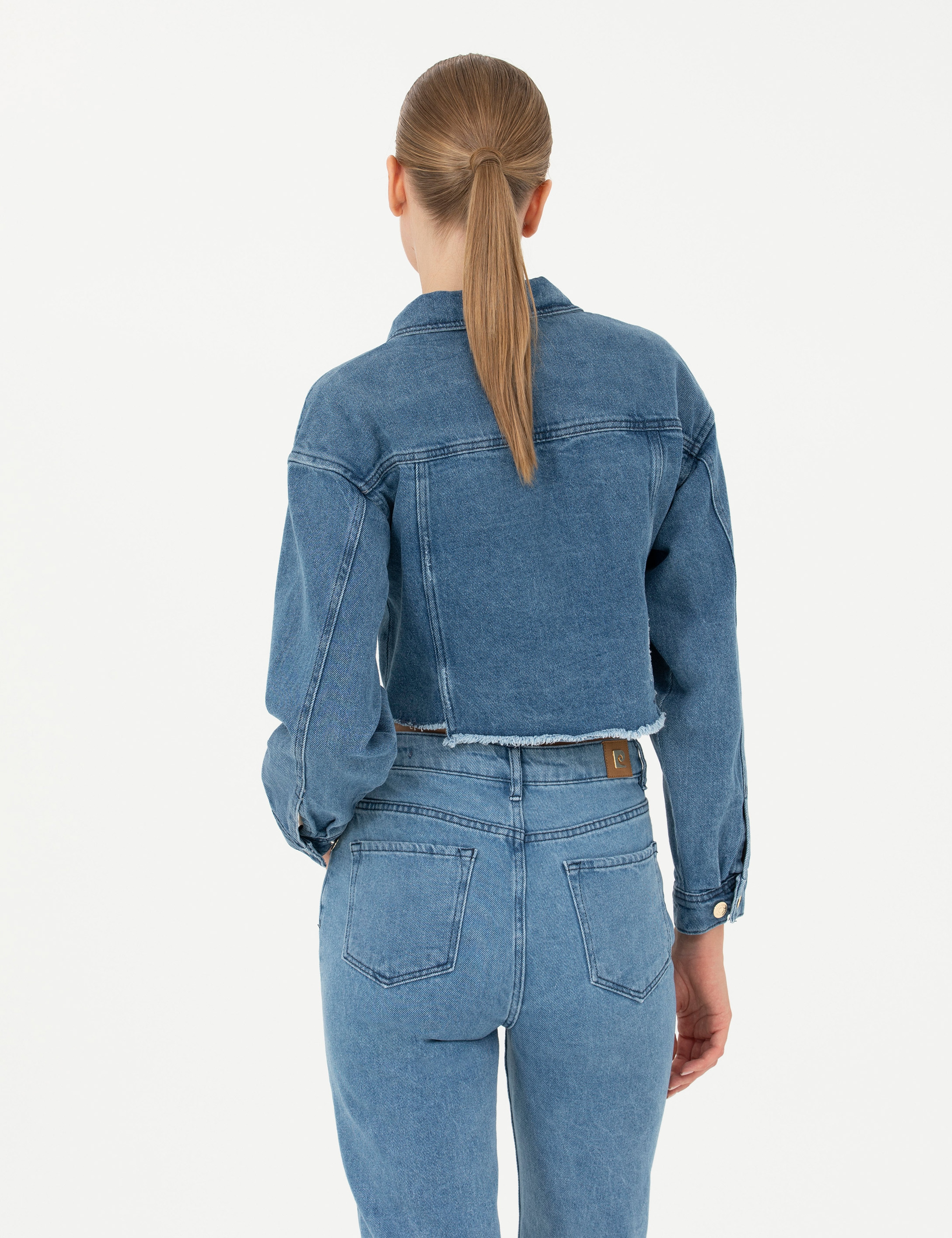Saks Comfort Fit Jean Ceket - Image 6