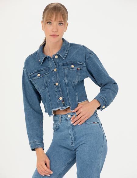 Saks Comfort Fit Jean Ceket - 50273776021