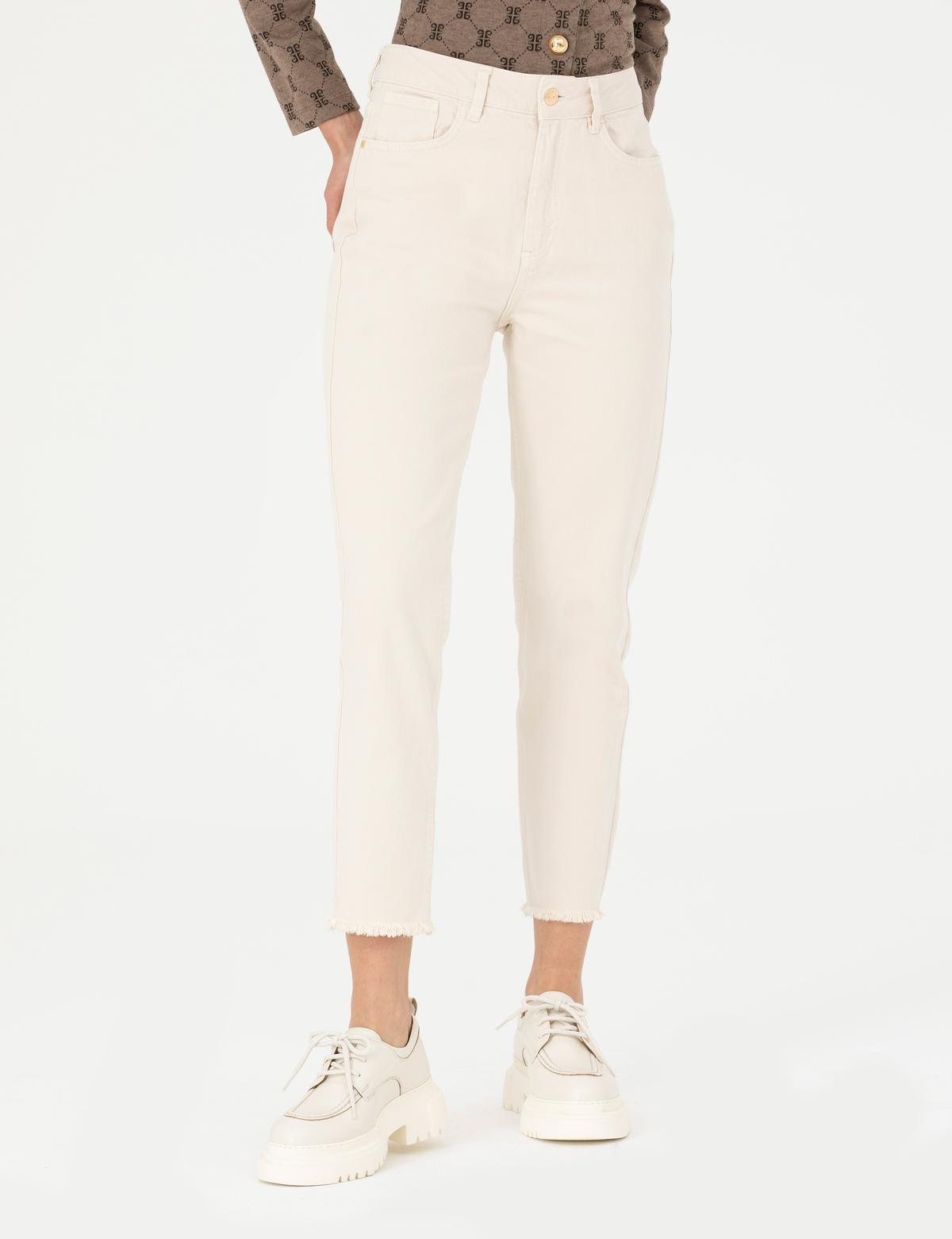 Krem Mom Fit Jean Pantolon - 50279060001