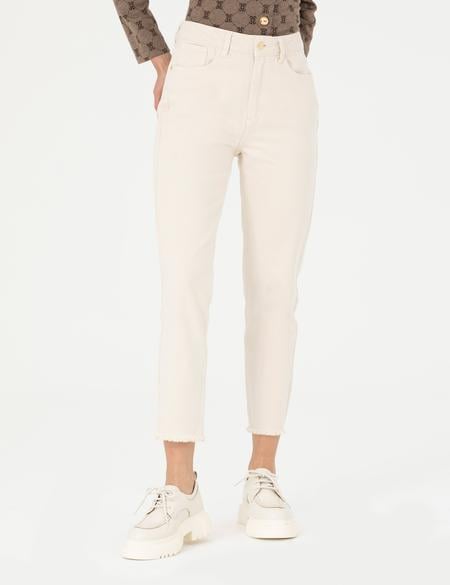 Krem Mom Fit Jean Pantolon - 50279060001
