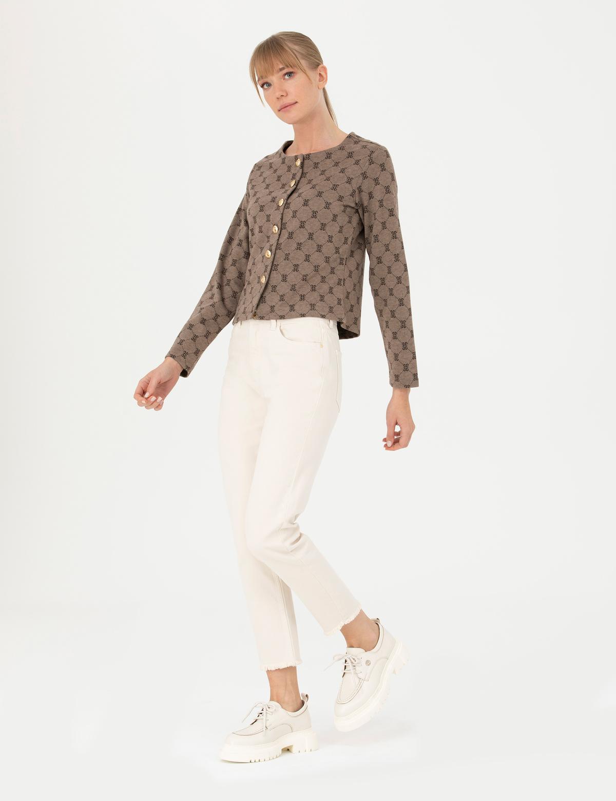 Krem Mom Fit Jean Pantolon - 50279060001