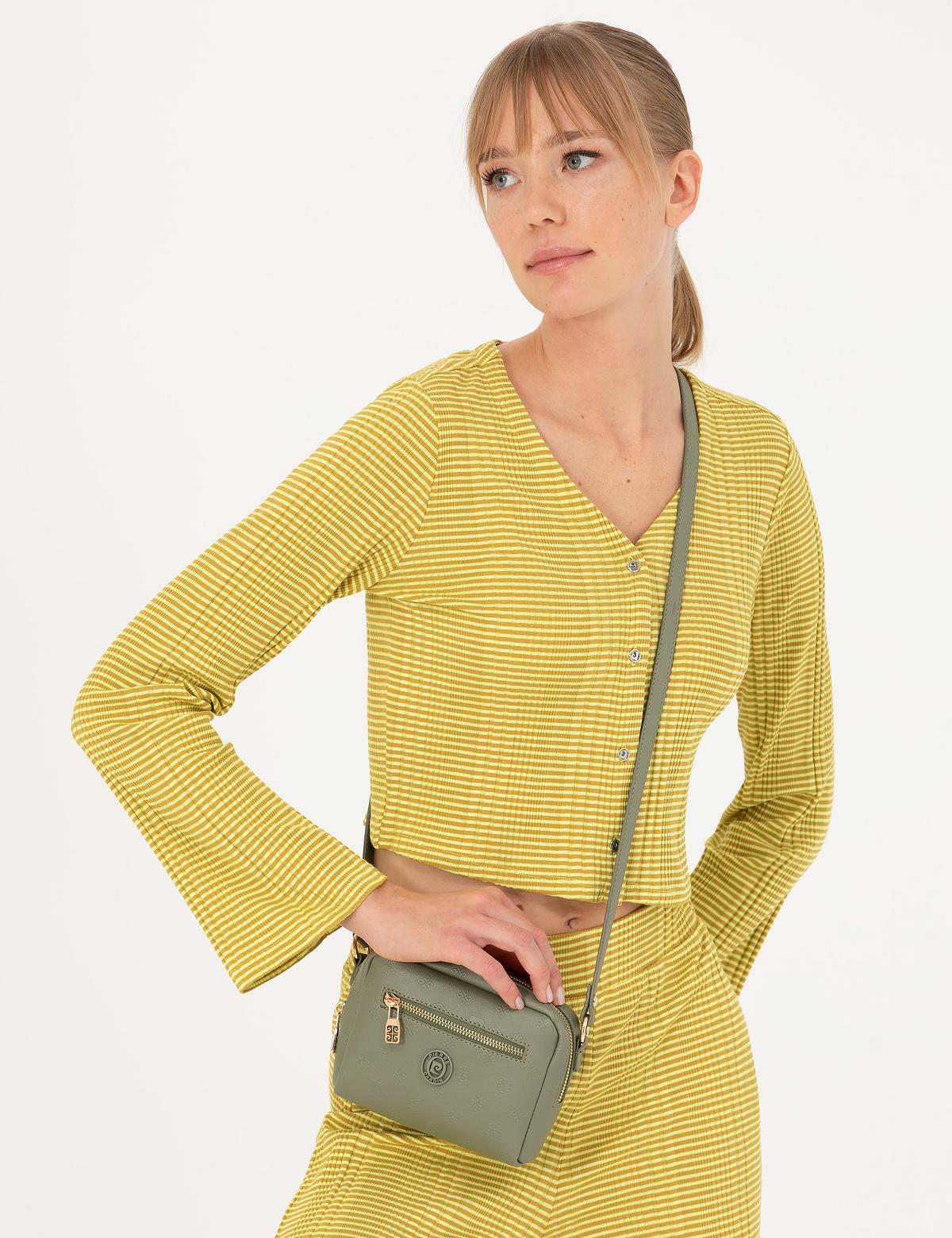 Yeşil Çapraz Çanta