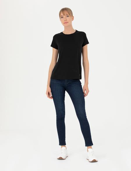 Siyah Regular Fit Basic Tişört - 50269344034