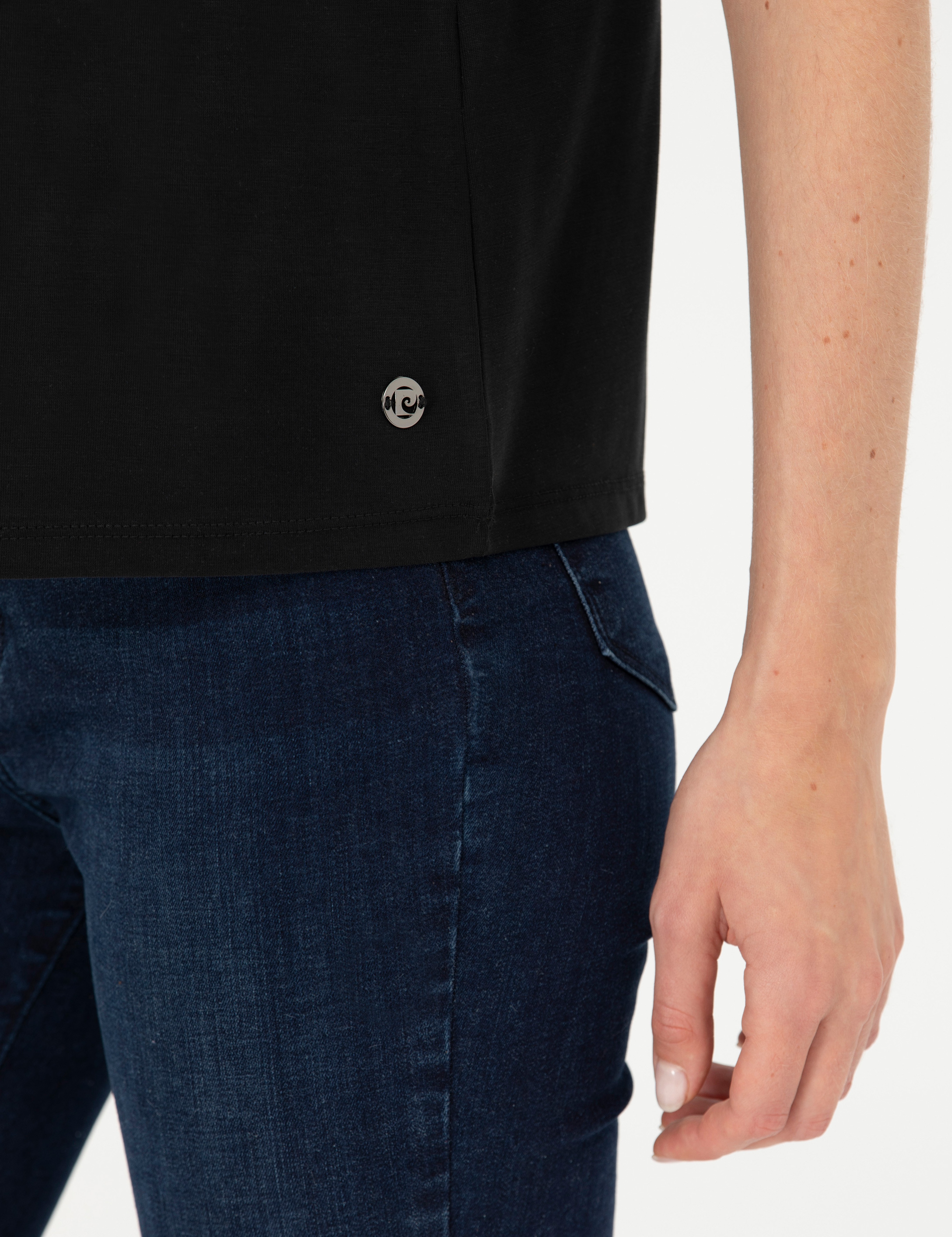 Siyah Regular Fit Basic Tişört