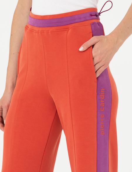 Kırmızı Flare Fit Eşofman Altı - 50269076009