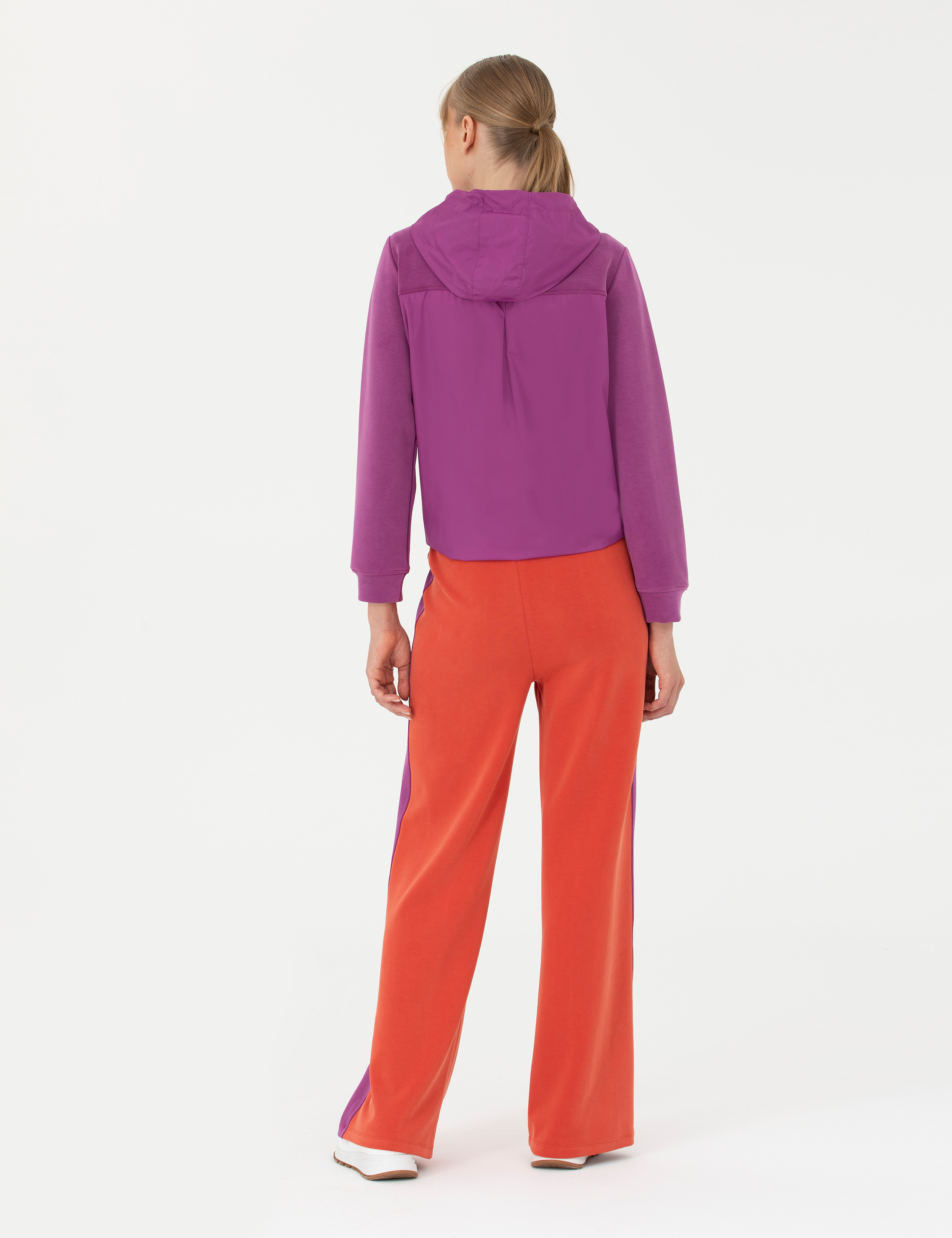 Kırmızı Flare Fit Eşofman Altı - Image 4