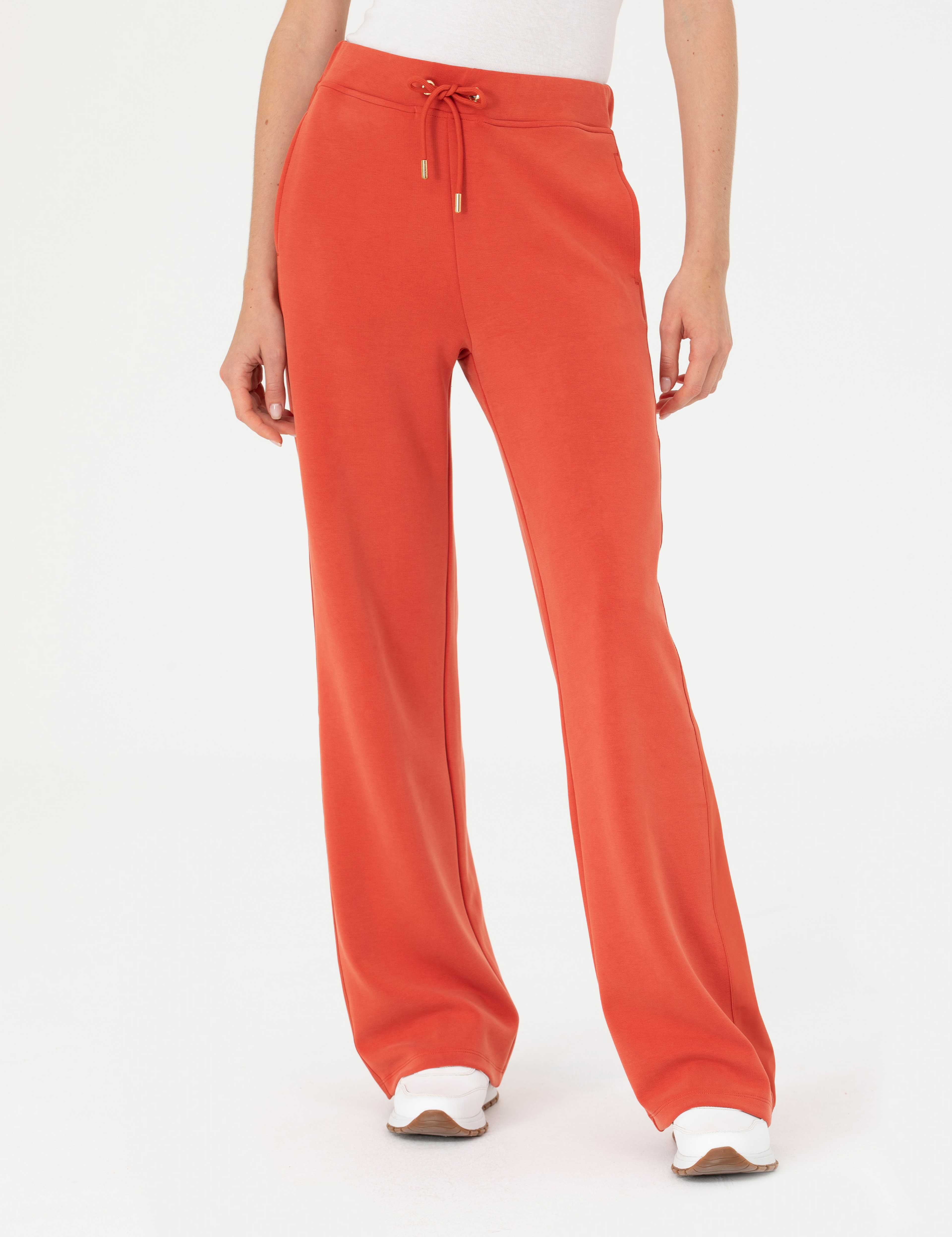 Kırmızı Loose Fit Eşofman Altı - Image 2