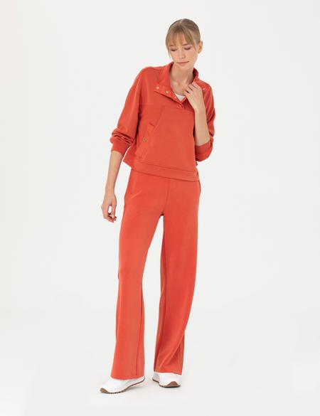 Kırmızı Loose Fit Eşofman Altı - 50276628018