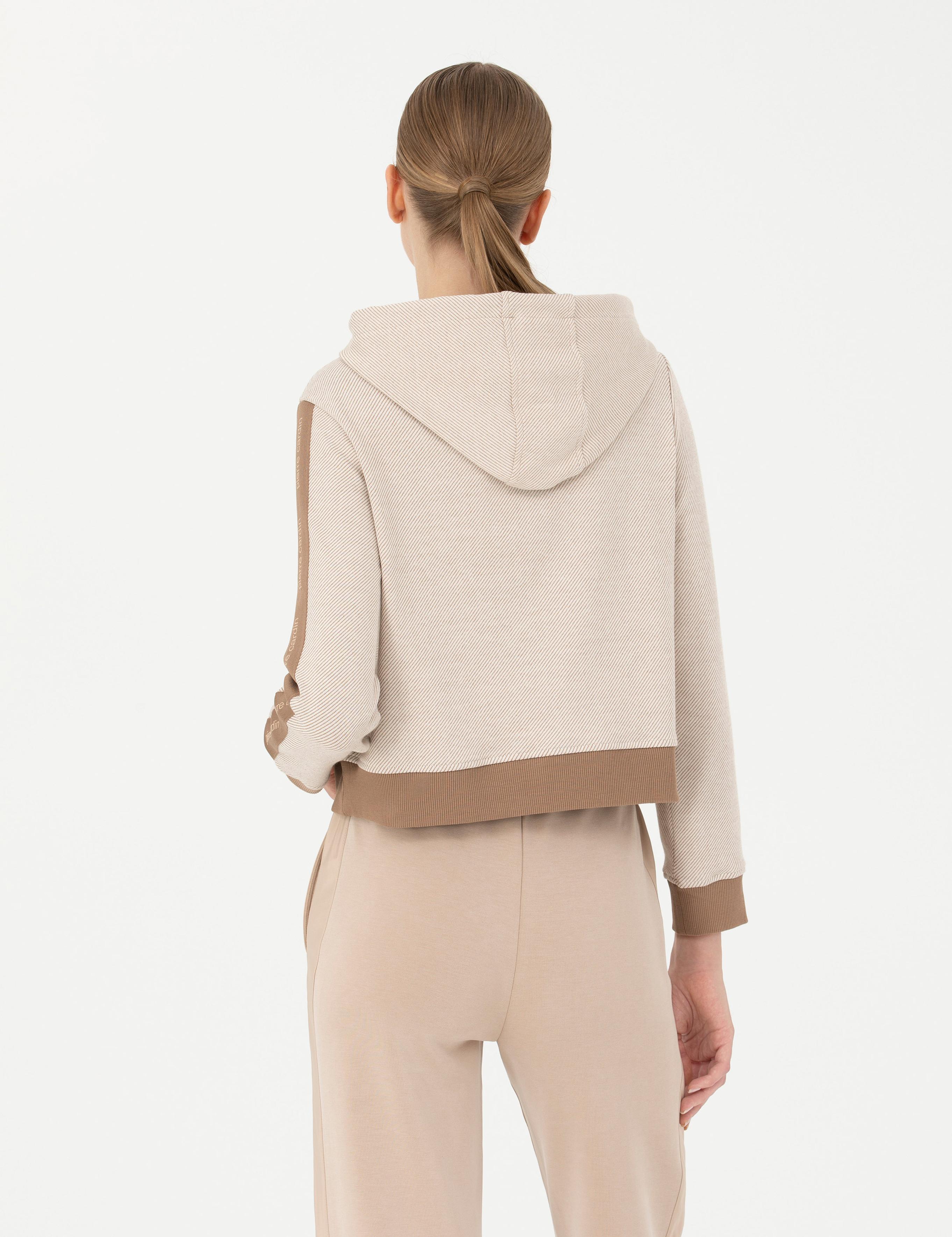 Camel Regular Fit Sweatshirt