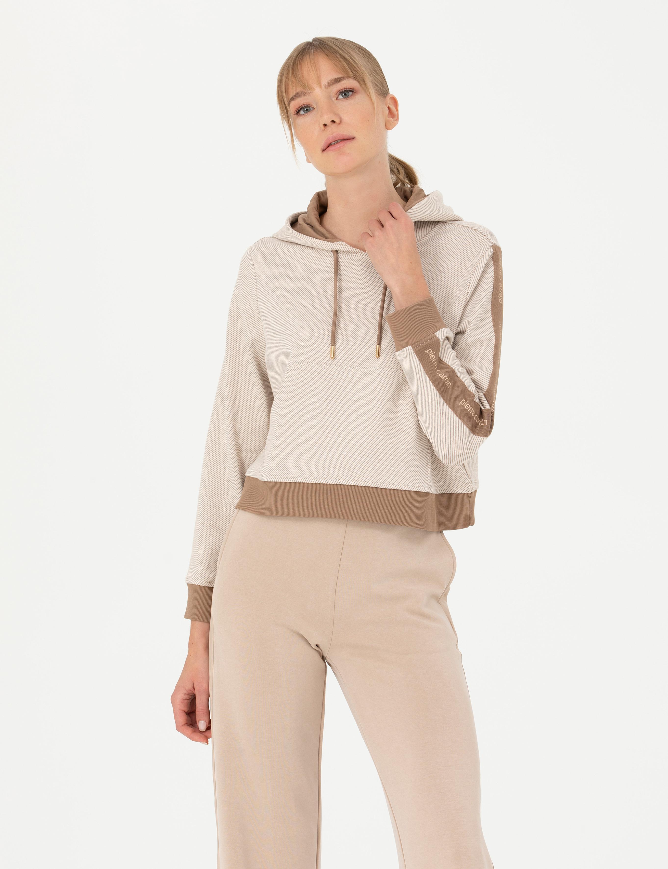 Camel Regular Fit Sweatshirt