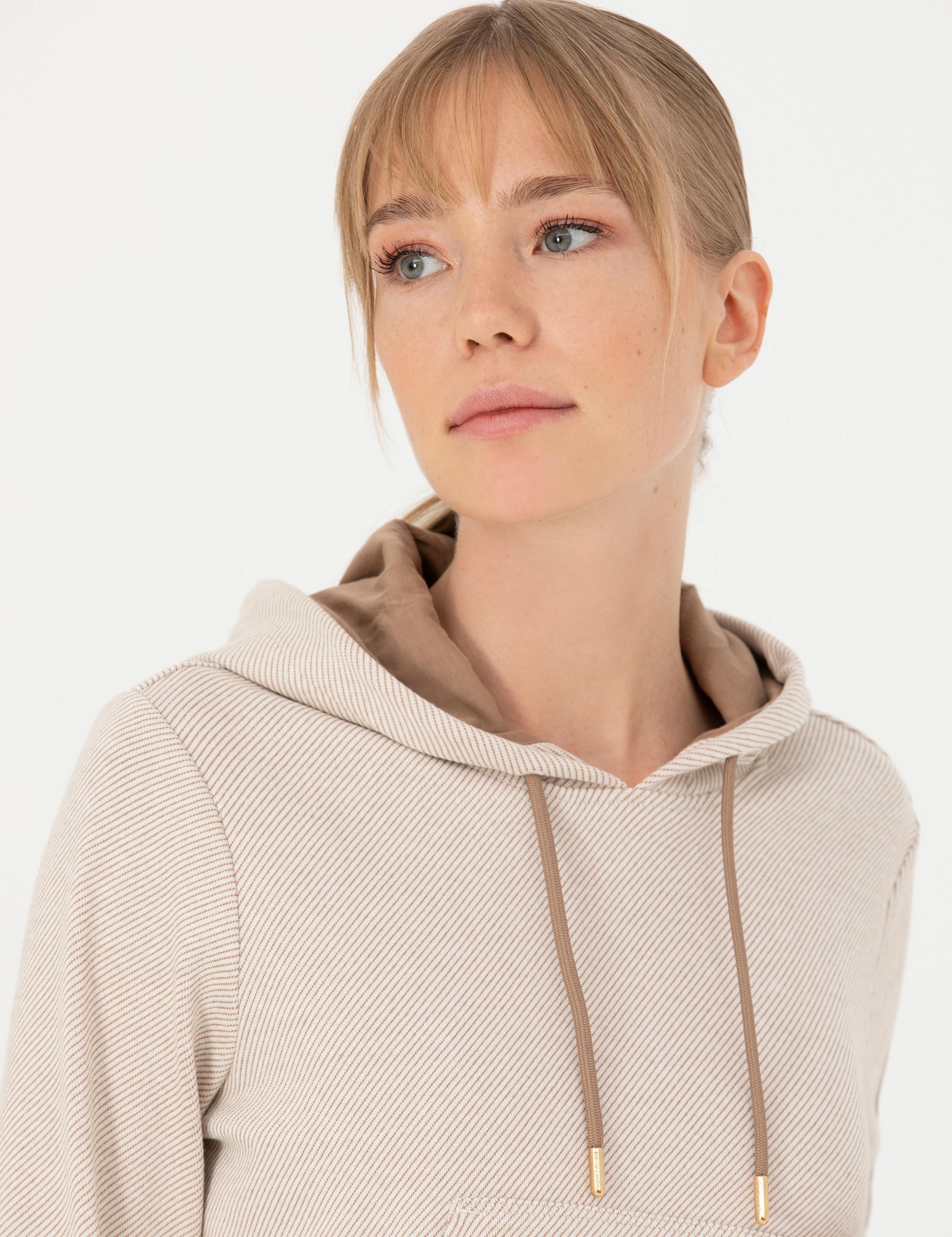 Camel Regular Fit Sweatshirt