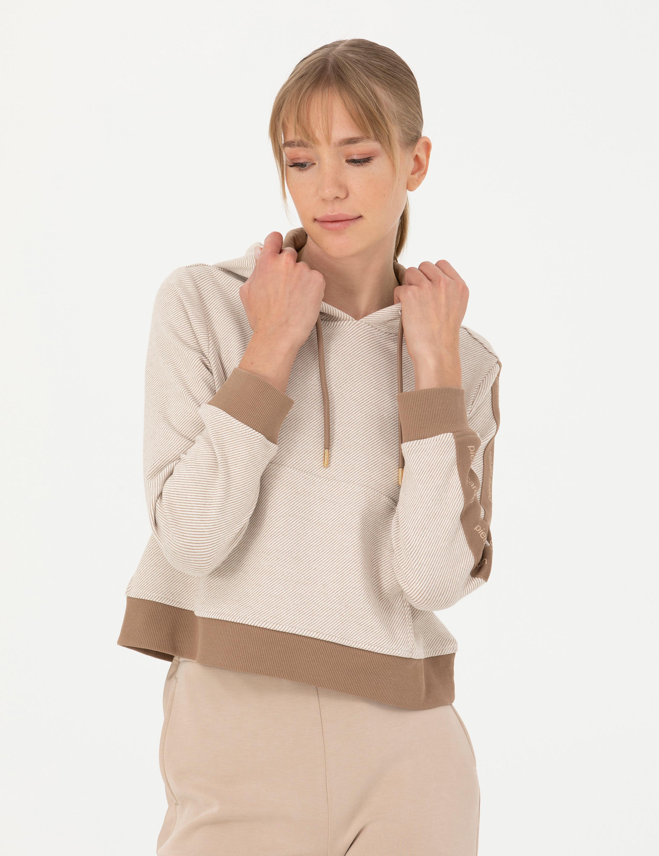 Camel Regular Fit Sweatshirt