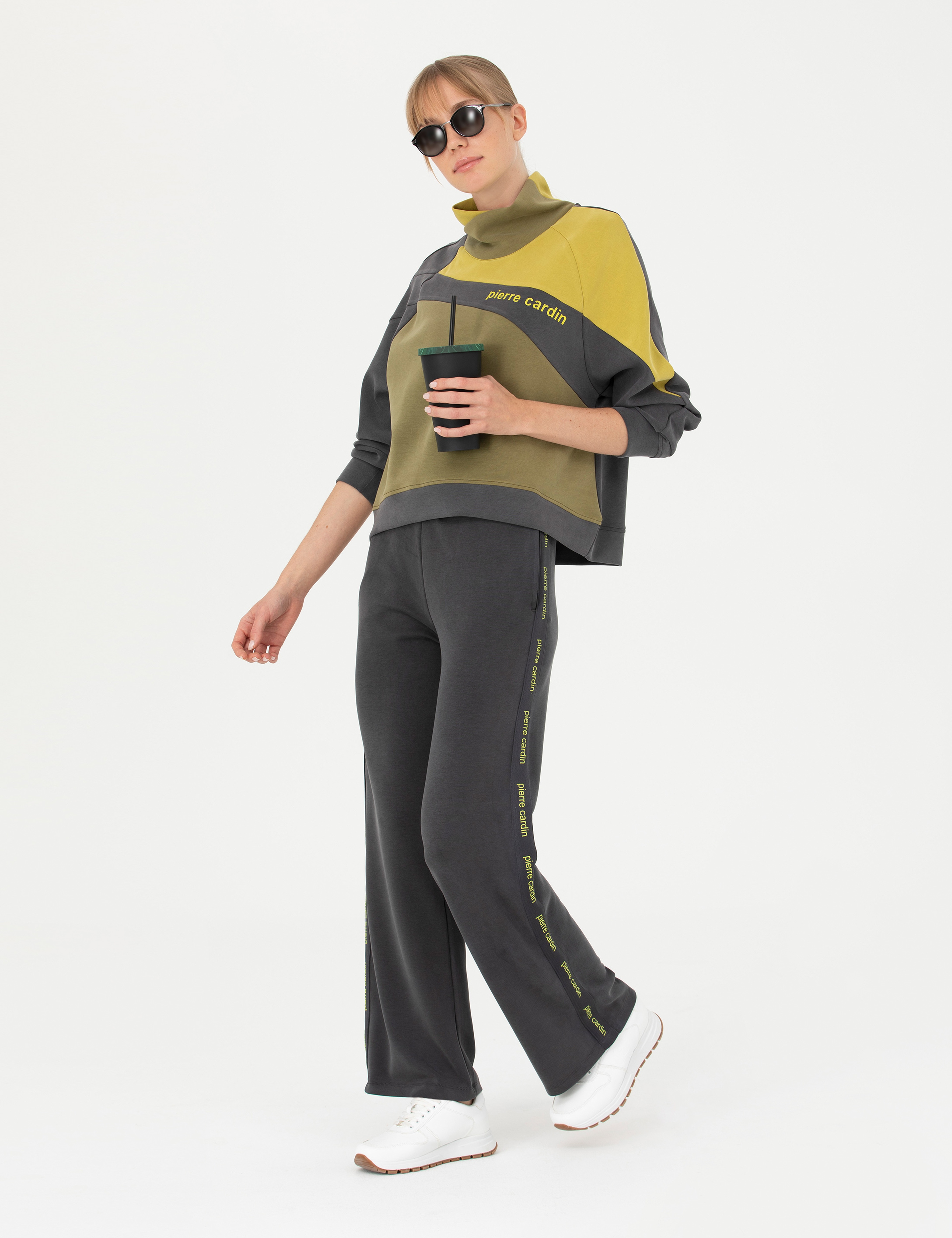 Antrasit Loose Fit Eşofman Altı - Image 3