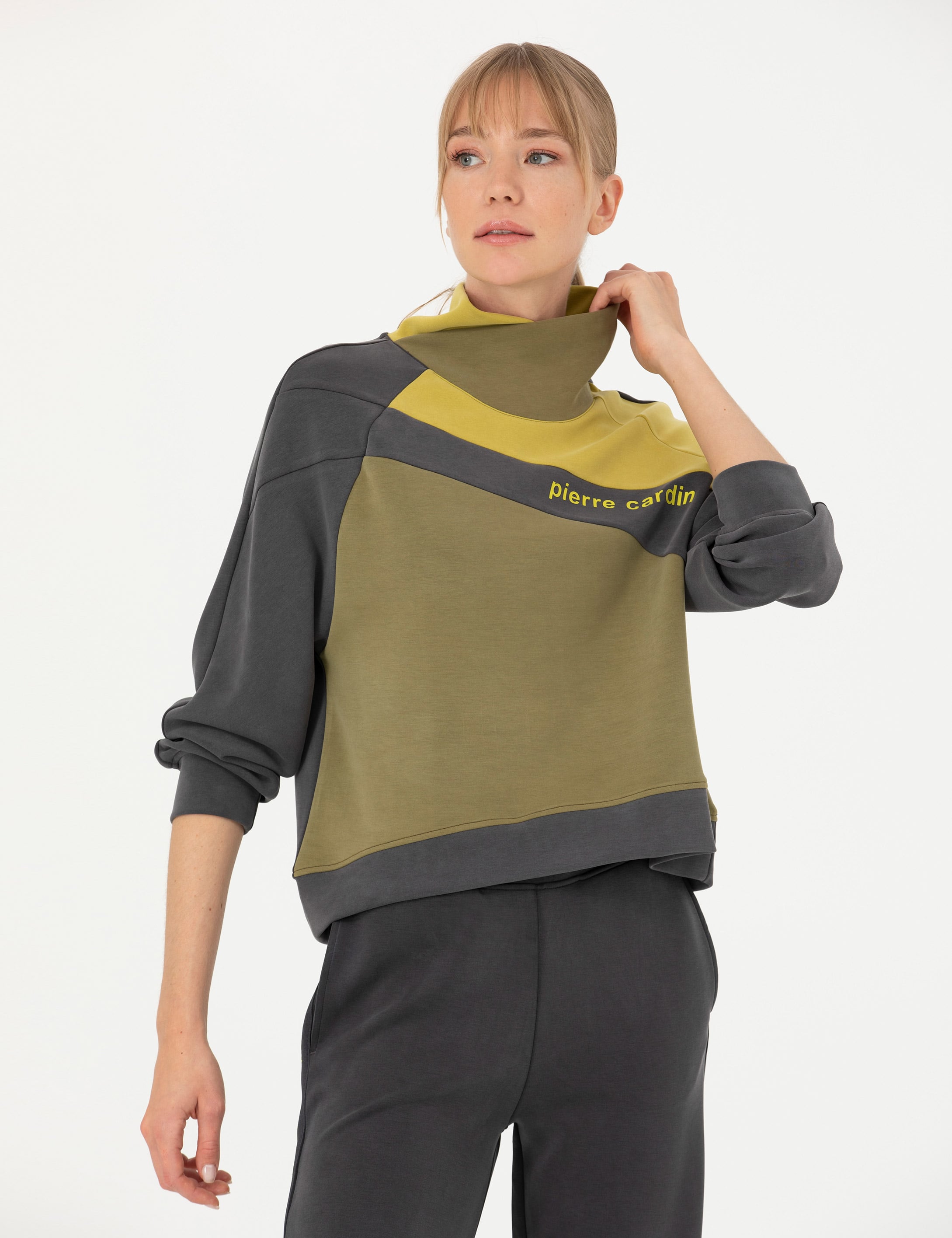 Antrasit Comfort Fit Sweatshirt - Image 3