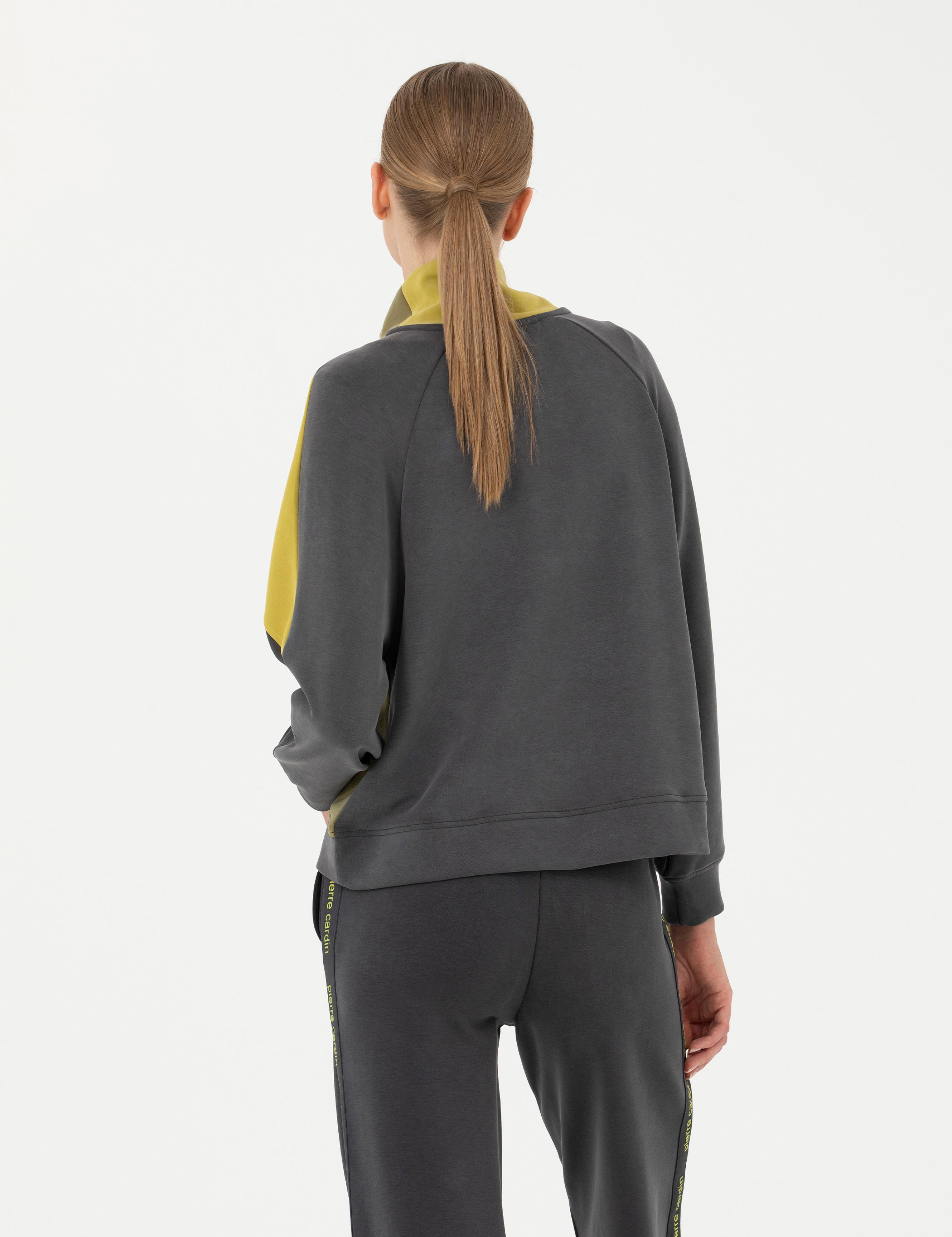 Antrasit Comfort Fit Sweatshirt