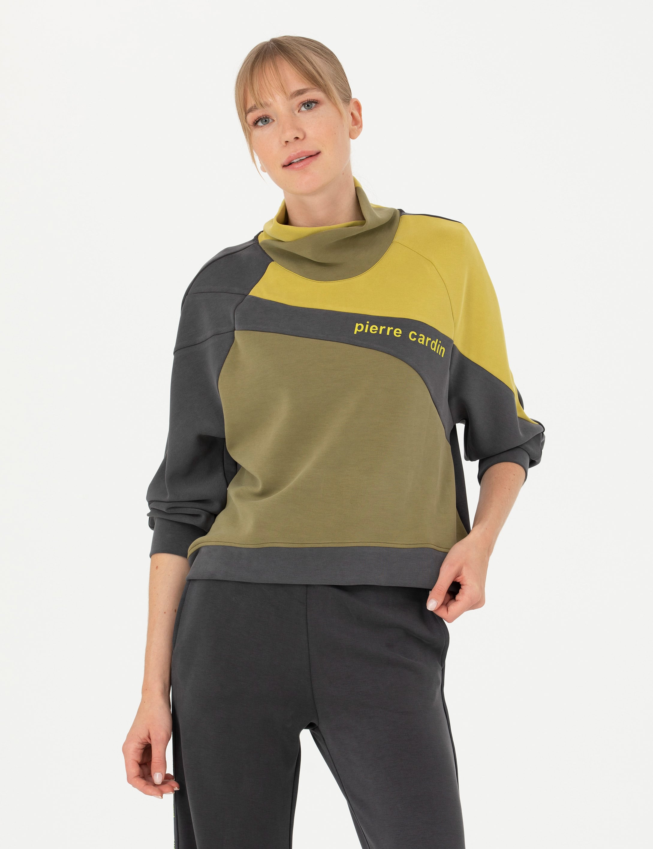 Antrasit Comfort Fit Sweatshirt