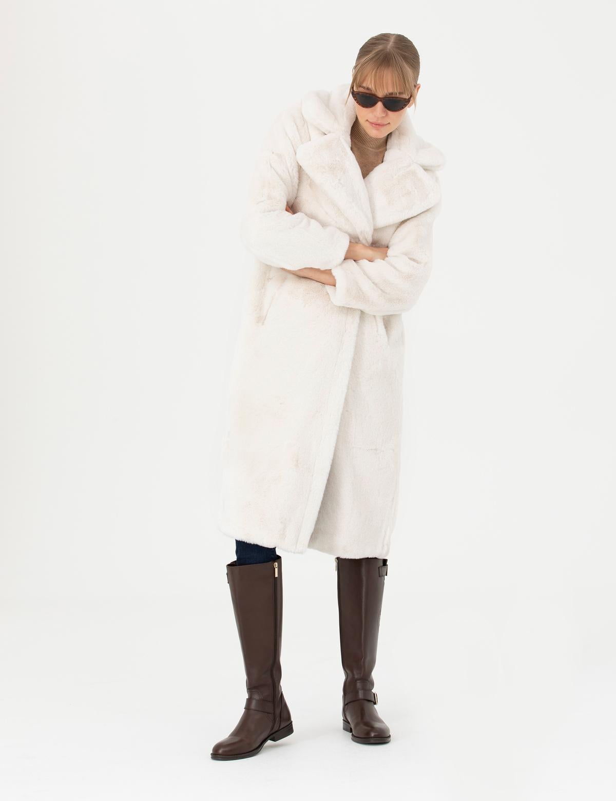 Ekru Kaşe Kaban - 50272216022